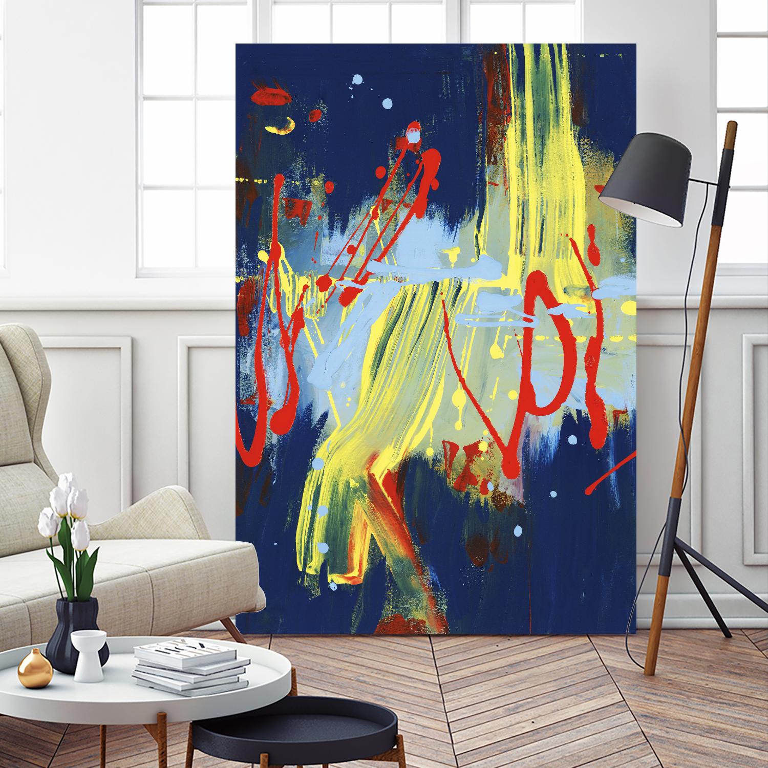 Respite I by Bianka Guna on GIANT ART - red abstract