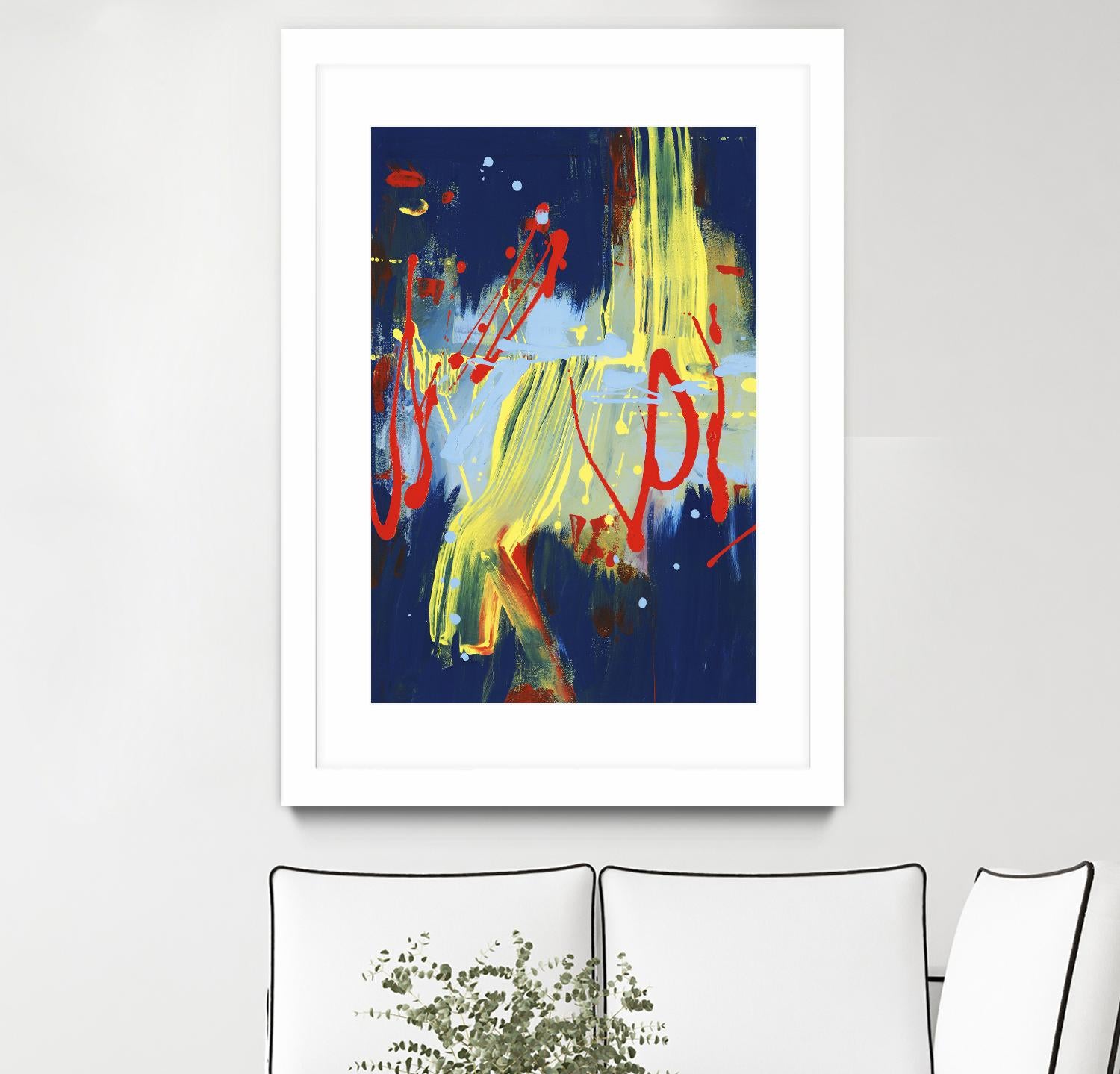 Respite I by Bianka Guna on GIANT ART - red abstract