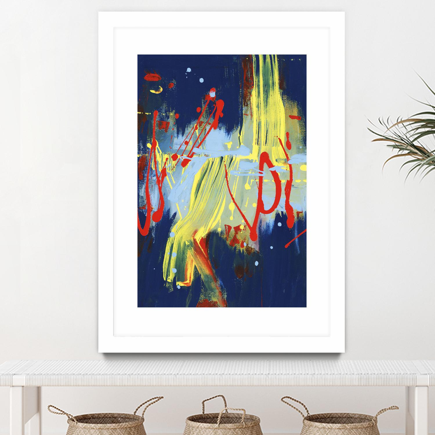 Respite I by Bianka Guna on GIANT ART - red abstract