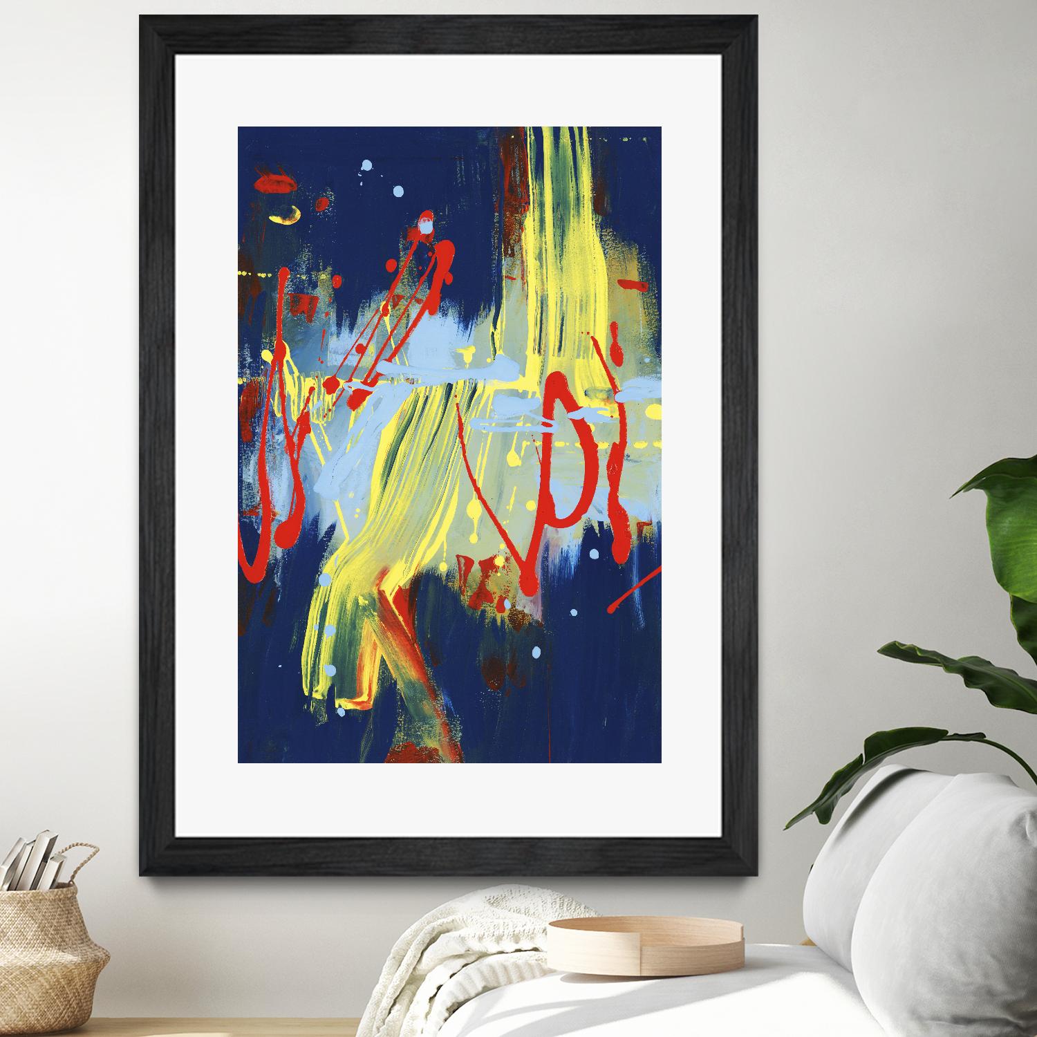 Respite I by Bianka Guna on GIANT ART - red abstract