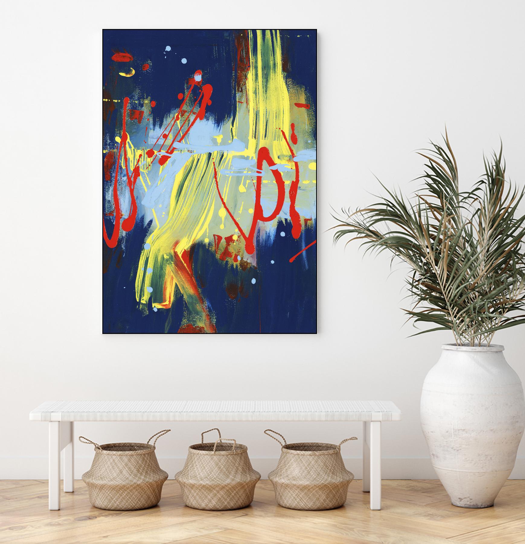 Respite I by Bianka Guna on GIANT ART - red abstract