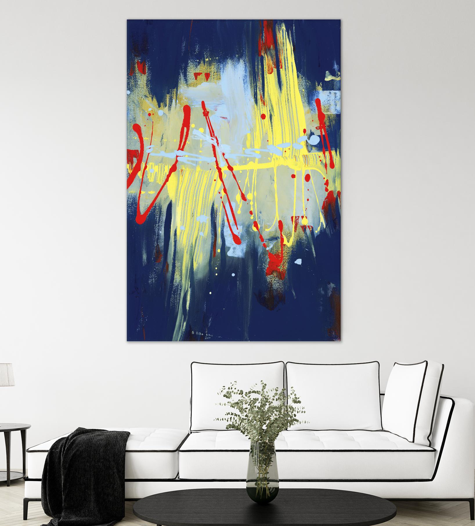 Respite II by Bianka Guna on GIANT ART - red abstract