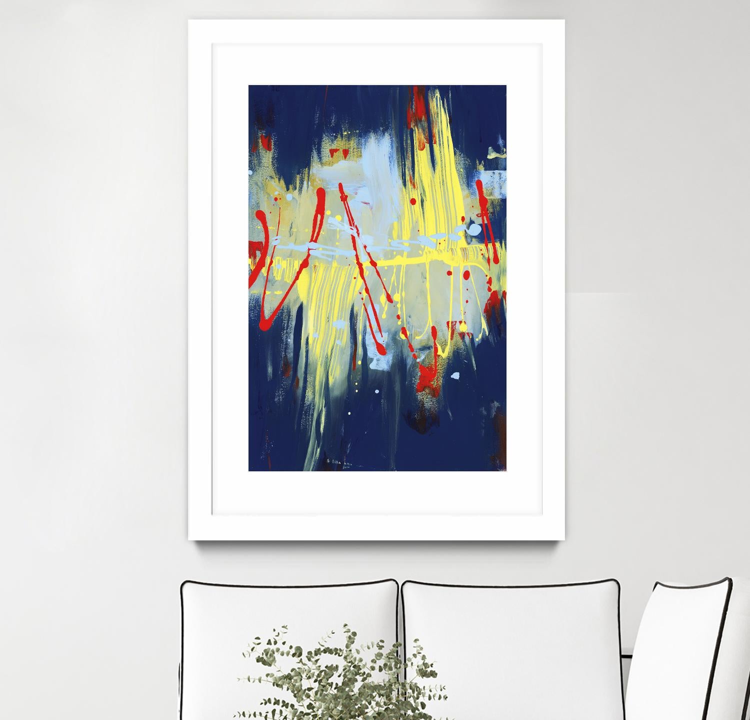 Respite II by Bianka Guna on GIANT ART - red abstract