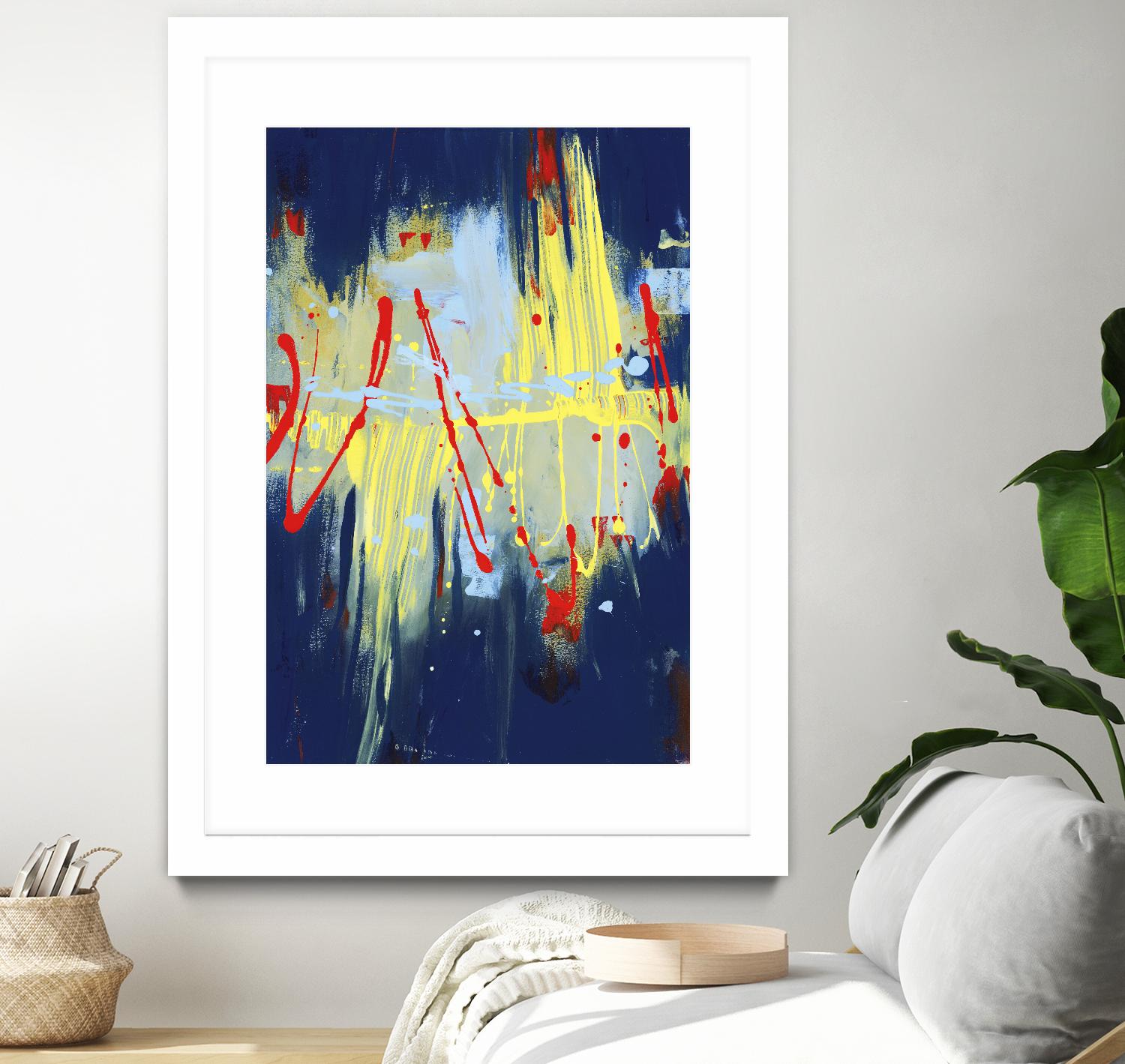 Respite II by Bianka Guna on GIANT ART - red abstract