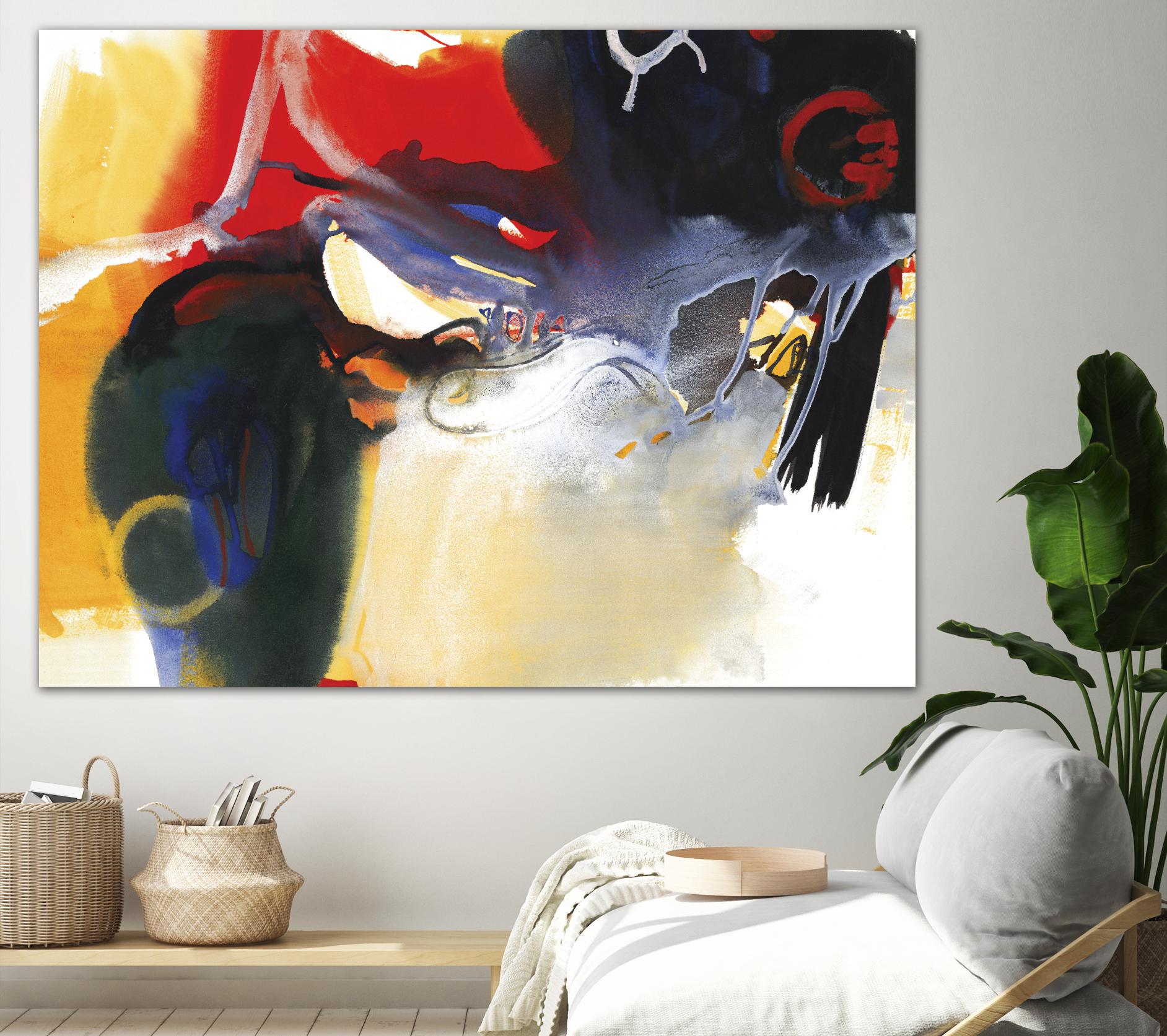 Drama I by Bianka Guna on GIANT ART - red abstract