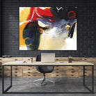 Drama I by Bianka Guna on GIANT ART - red abstract