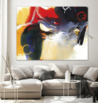 Drama I by Bianka Guna on GIANT ART - red abstract