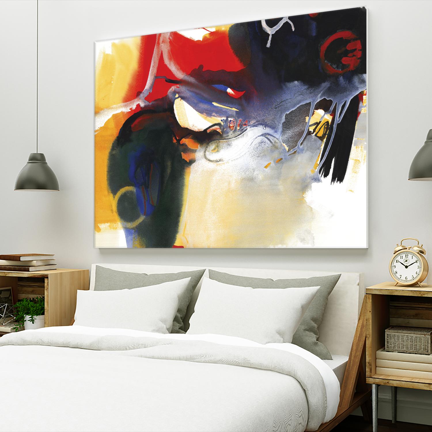 Drama I by Bianka Guna on GIANT ART - red abstract