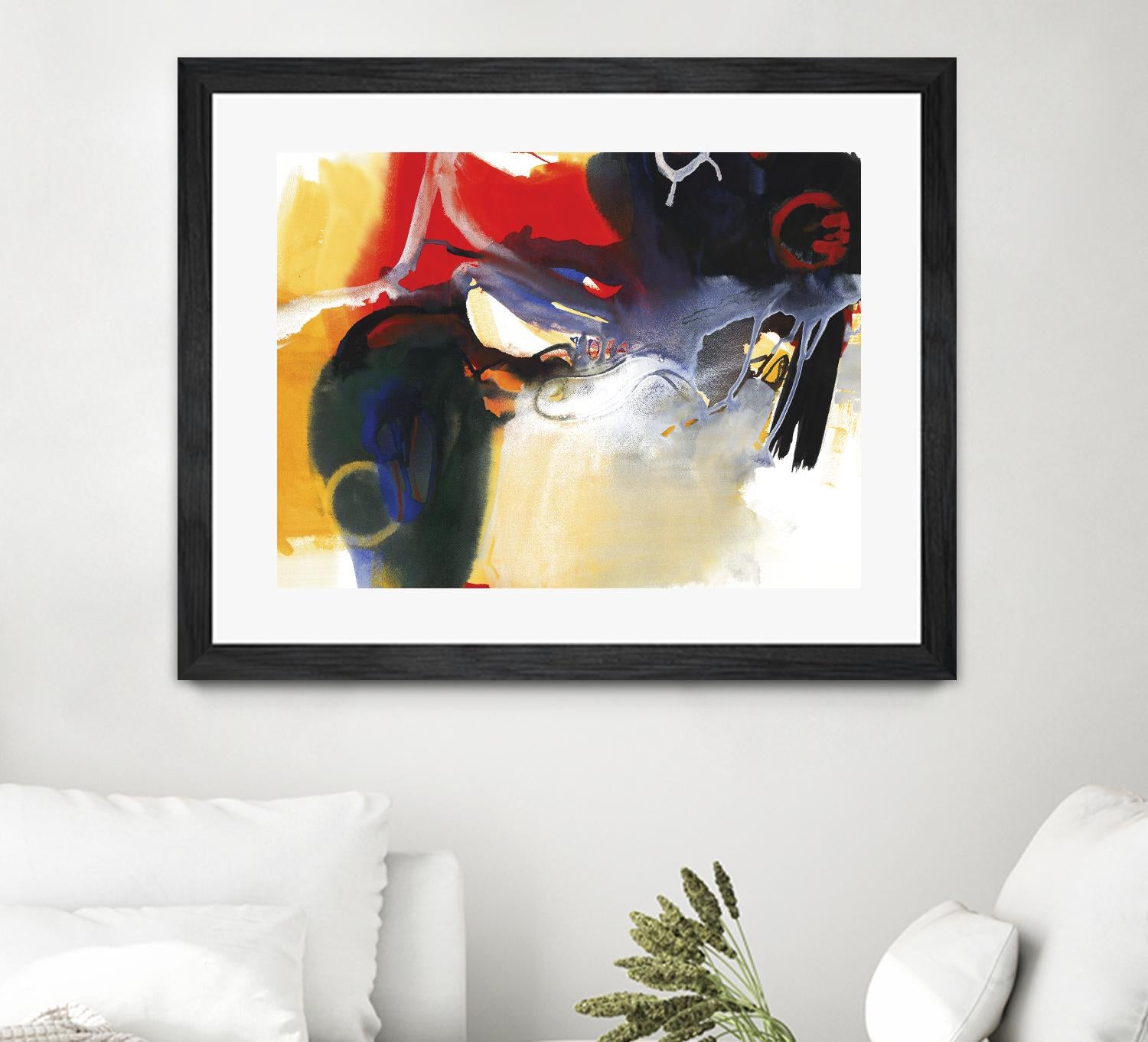 Drama I by Bianka Guna on GIANT ART - red abstract