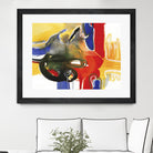 Drama III by Bianka Guna on GIANT ART - yellow abstract