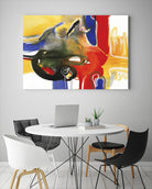 Drama III by Bianka Guna on GIANT ART - yellow abstract