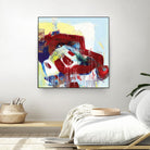 Kaleidoscopic Days II by Bianka Guna on GIANT ART - white abstract