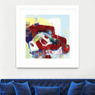 Kaleidoscopic Days II by Bianka Guna on GIANT ART - white abstract