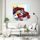 Kaleidoscopic Days II by Bianka Guna on GIANT ART - white abstract