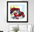 Kaleidoscopic Days II by Bianka Guna on GIANT ART - white abstract