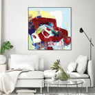 Kaleidoscopic Days II by Bianka Guna on GIANT ART - white abstract