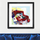 Kaleidoscopic Days II by Bianka Guna on GIANT ART - white abstract