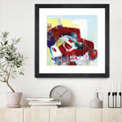 Kaleidoscopic Days II by Bianka Guna on GIANT ART - white abstract