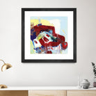 Kaleidoscopic Days II by Bianka Guna on GIANT ART - white abstract