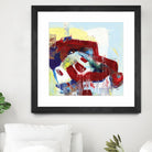 Kaleidoscopic Days II by Bianka Guna on GIANT ART - white abstract