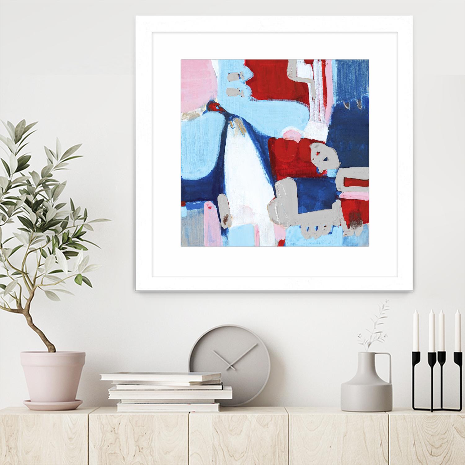 Little Secrets I by Bianka Guna on GIANT ART - white abstract