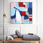 Little Secrets I by Bianka Guna on GIANT ART - white abstract