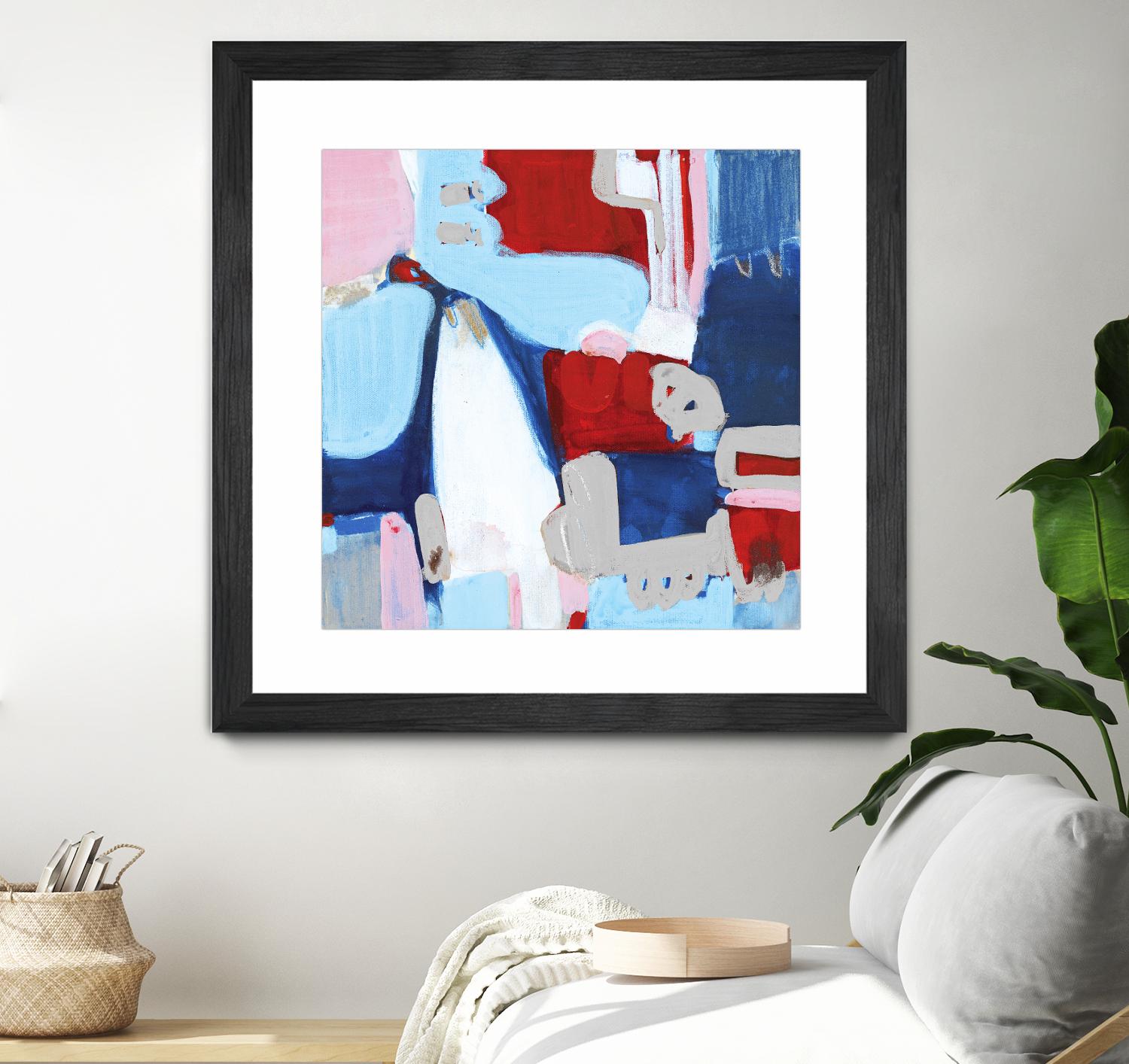 Little Secrets I by Bianka Guna on GIANT ART - white abstract