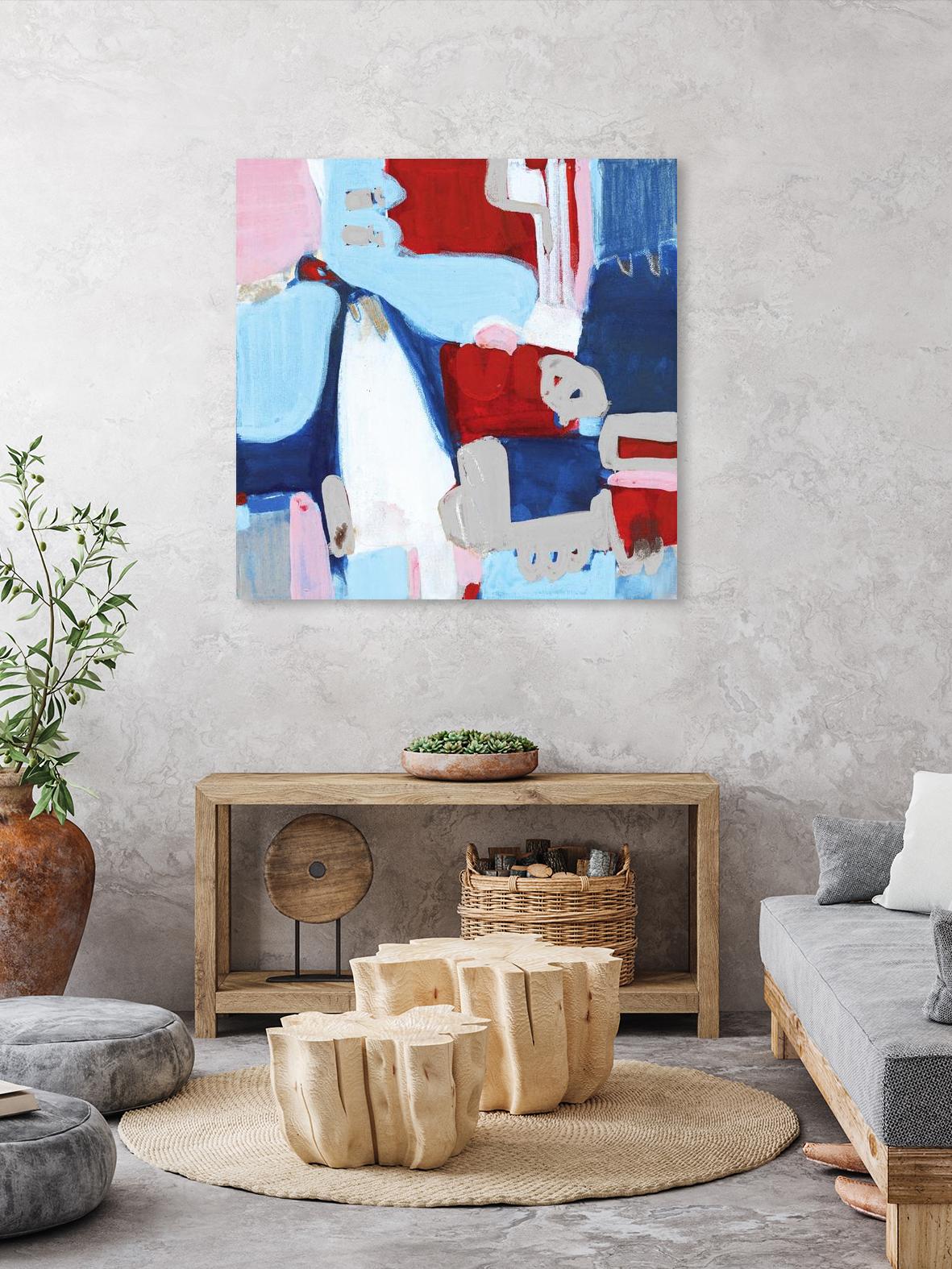 Little Secrets I by Bianka Guna on GIANT ART - white abstract