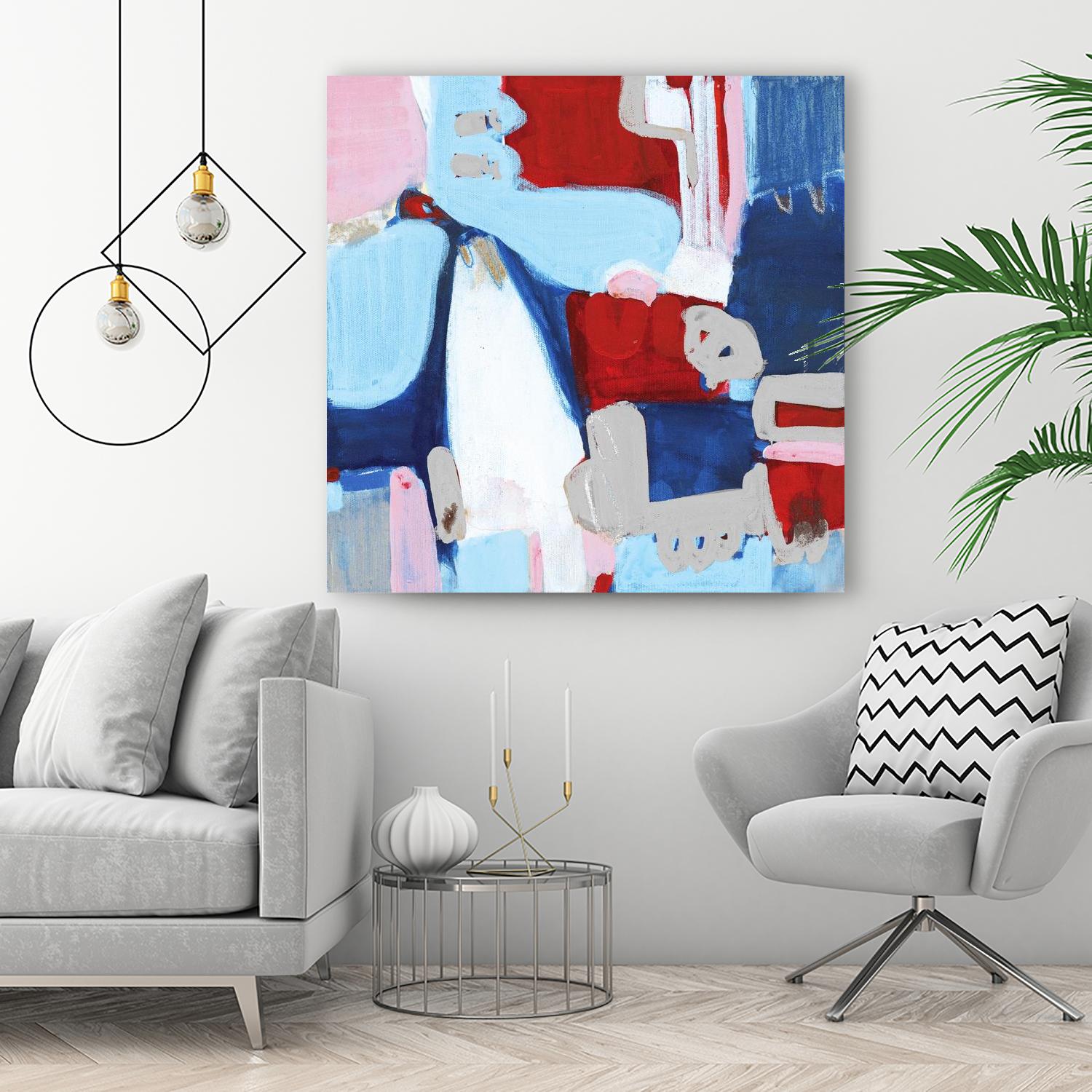 Little Secrets I by Bianka Guna on GIANT ART - white abstract