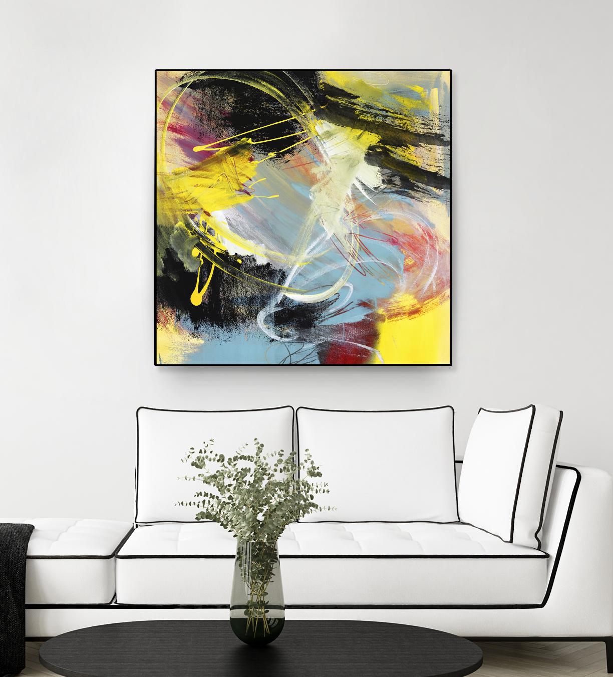 Storms in the Night by Bianka Guna on GIANT ART - black abstract