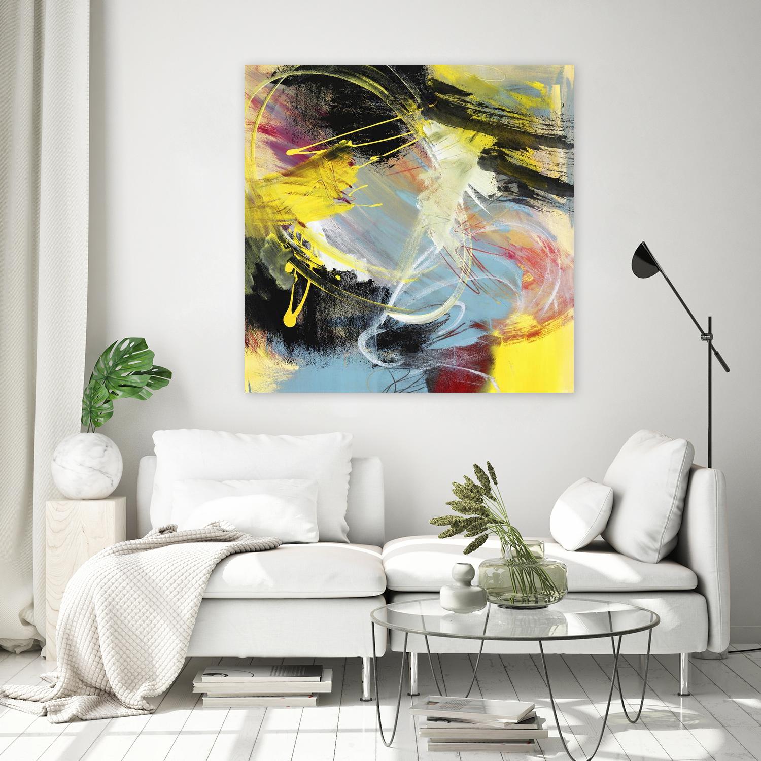 Storms in the Night by Bianka Guna on GIANT ART - black abstract