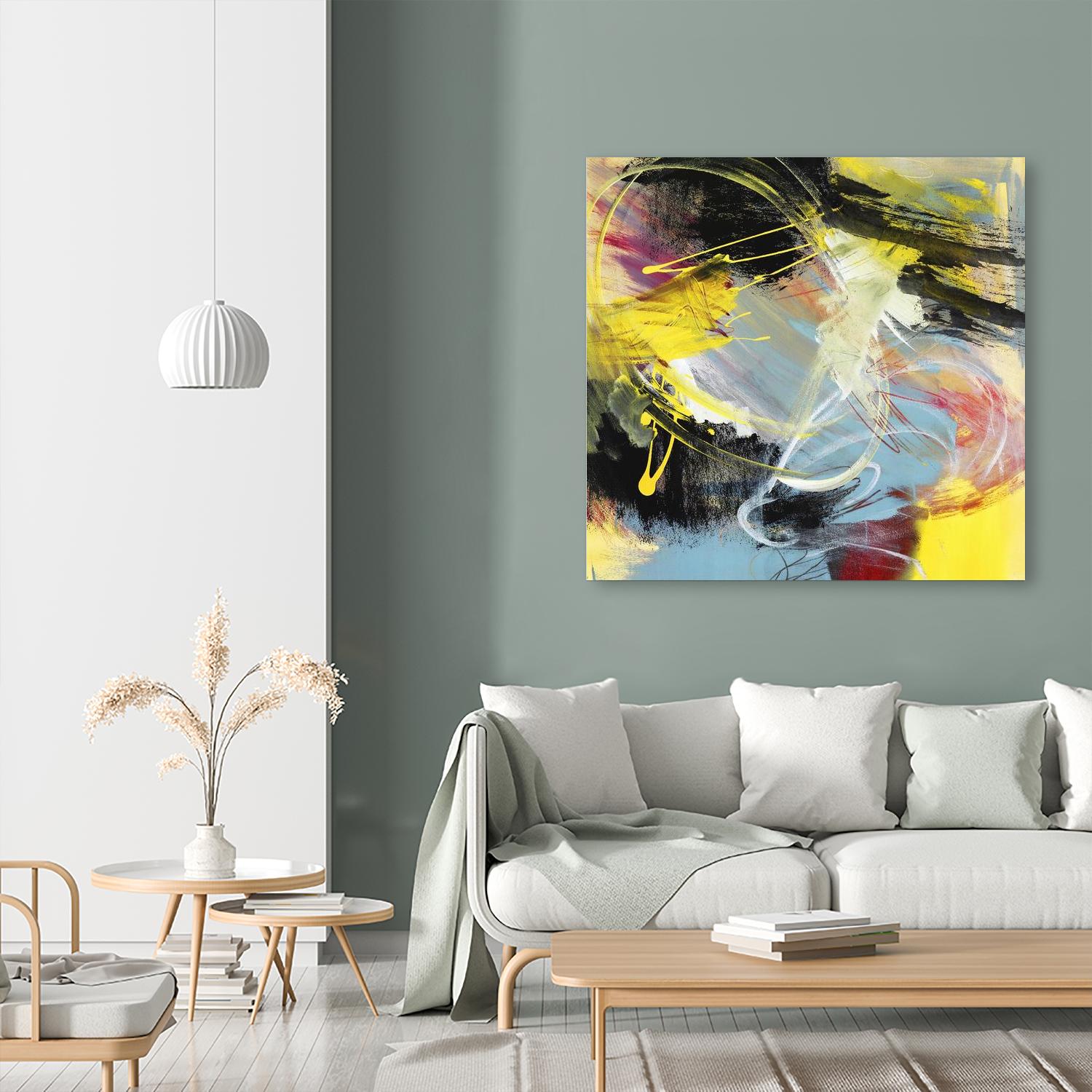 Storms in the Night by Bianka Guna on GIANT ART - black abstract