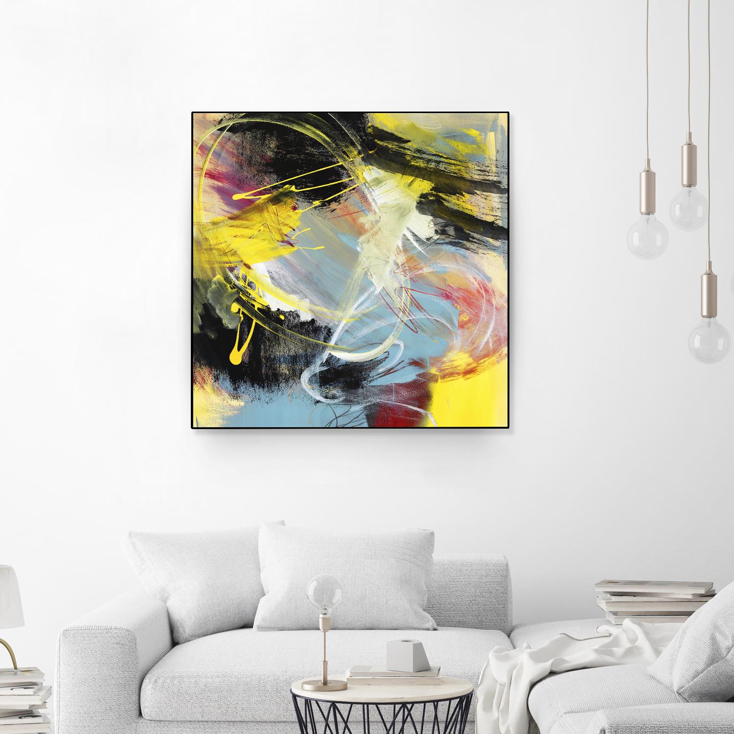 Storms in the Night by Bianka Guna on GIANT ART - black abstract