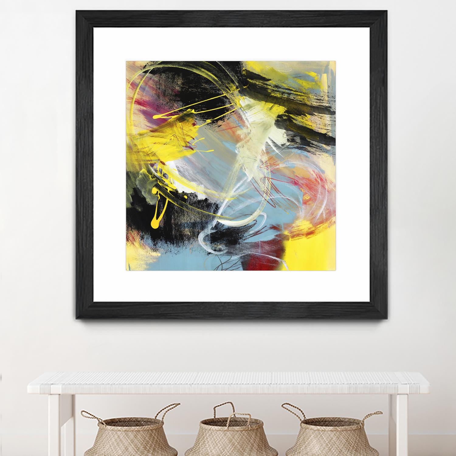 Storms in the Night by Bianka Guna on GIANT ART - black abstract