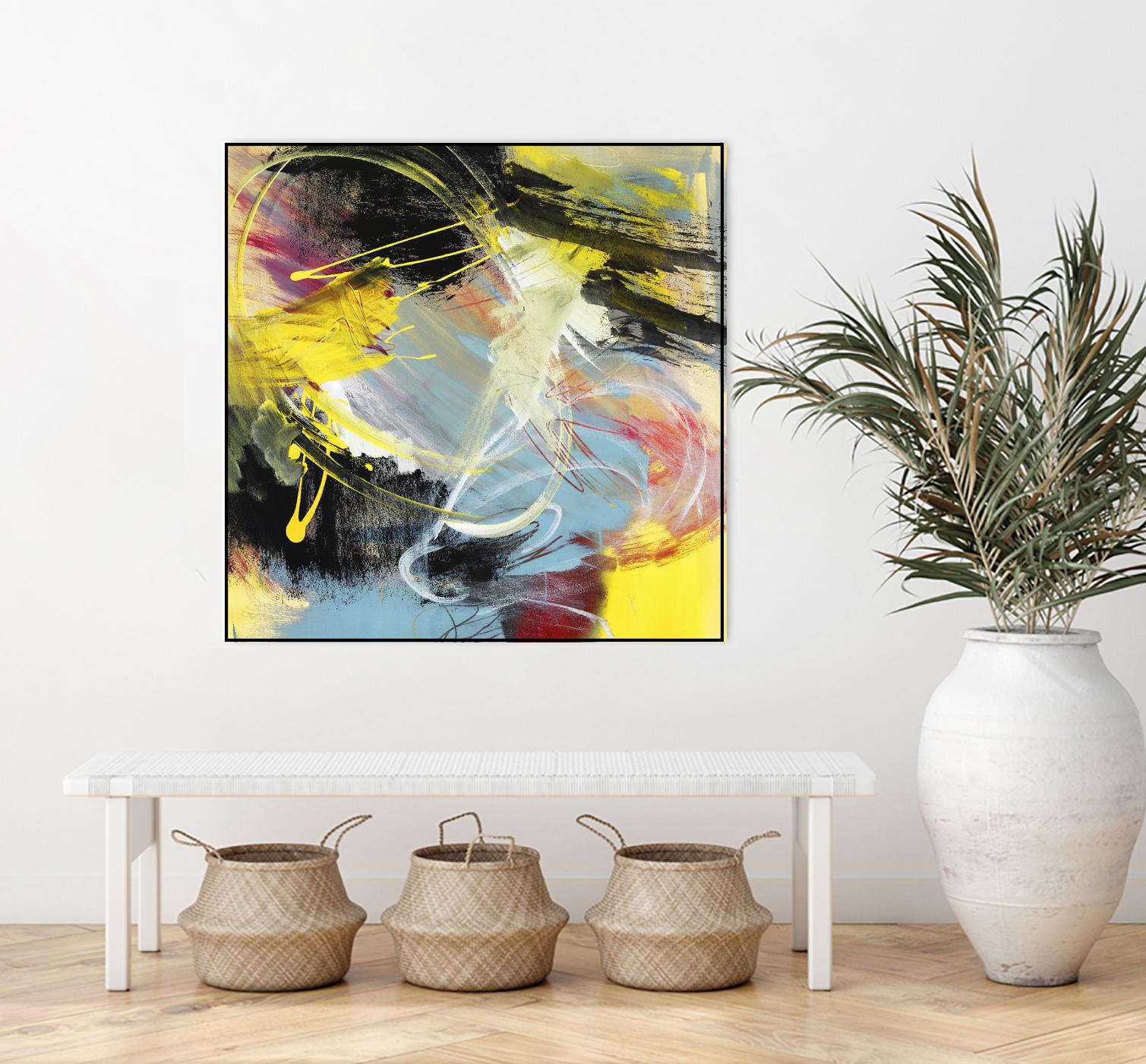 Storms in the Night by Bianka Guna on GIANT ART - black abstract