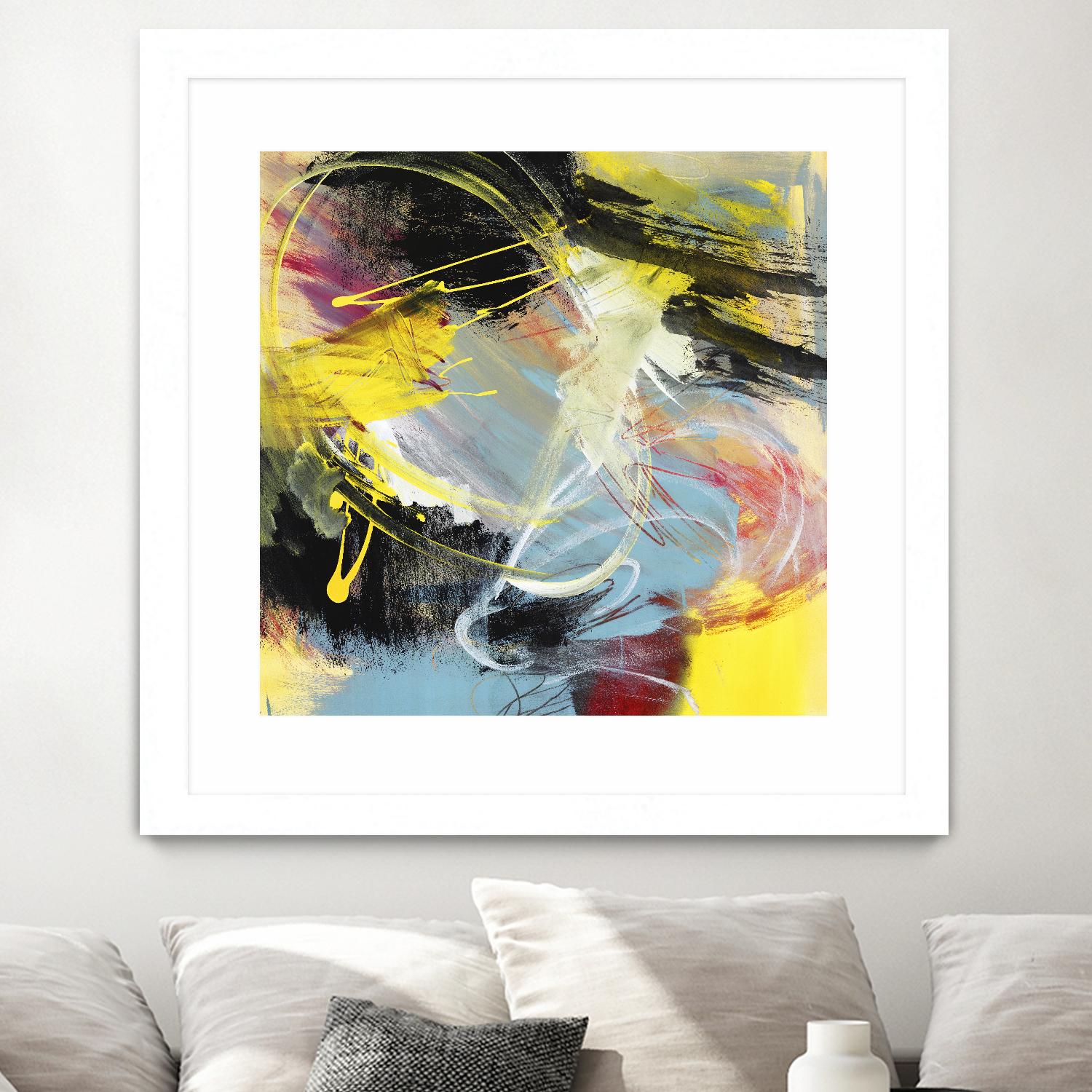 Storms in the Night by Bianka Guna on GIANT ART - black abstract