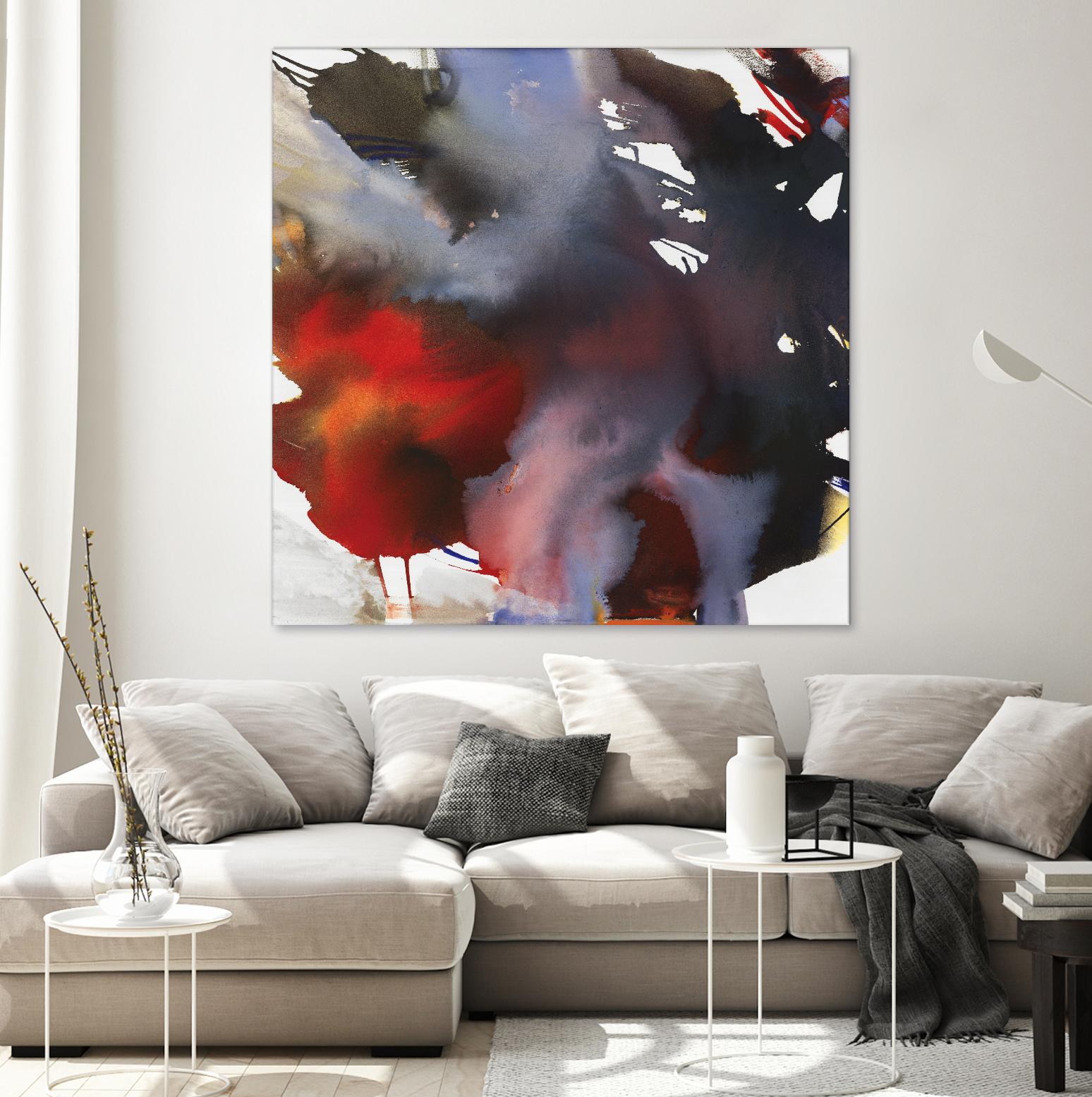 Spring Awakening by Bianka Guna on GIANT ART - red abstract
