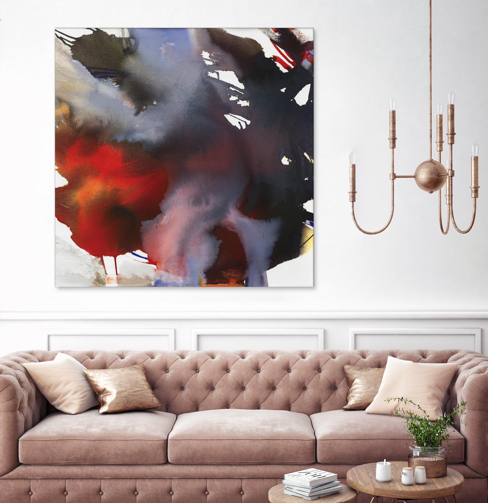 Spring Awakening by Bianka Guna on GIANT ART - red abstract