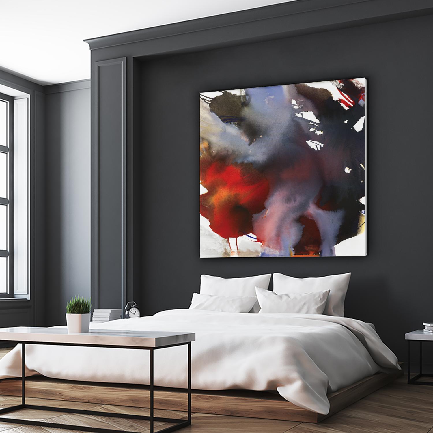 Spring Awakening by Bianka Guna on GIANT ART - red abstract