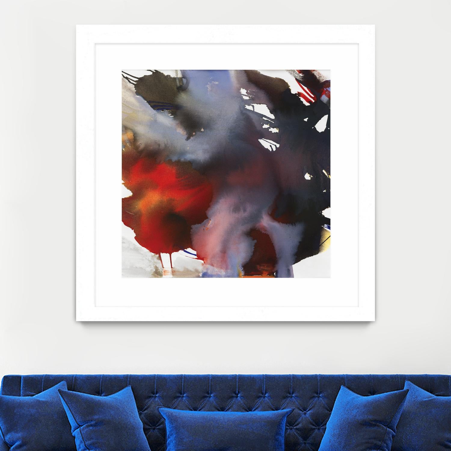 Spring Awakening by Bianka Guna on GIANT ART - red abstract