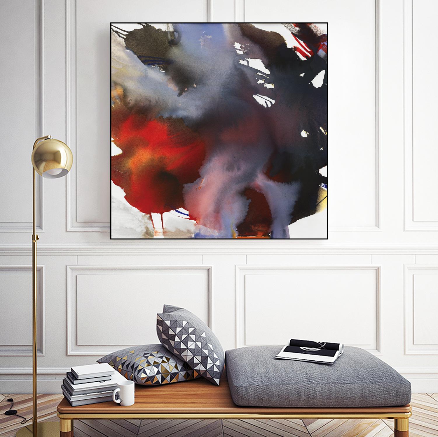 Spring Awakening by Bianka Guna on GIANT ART - red abstract