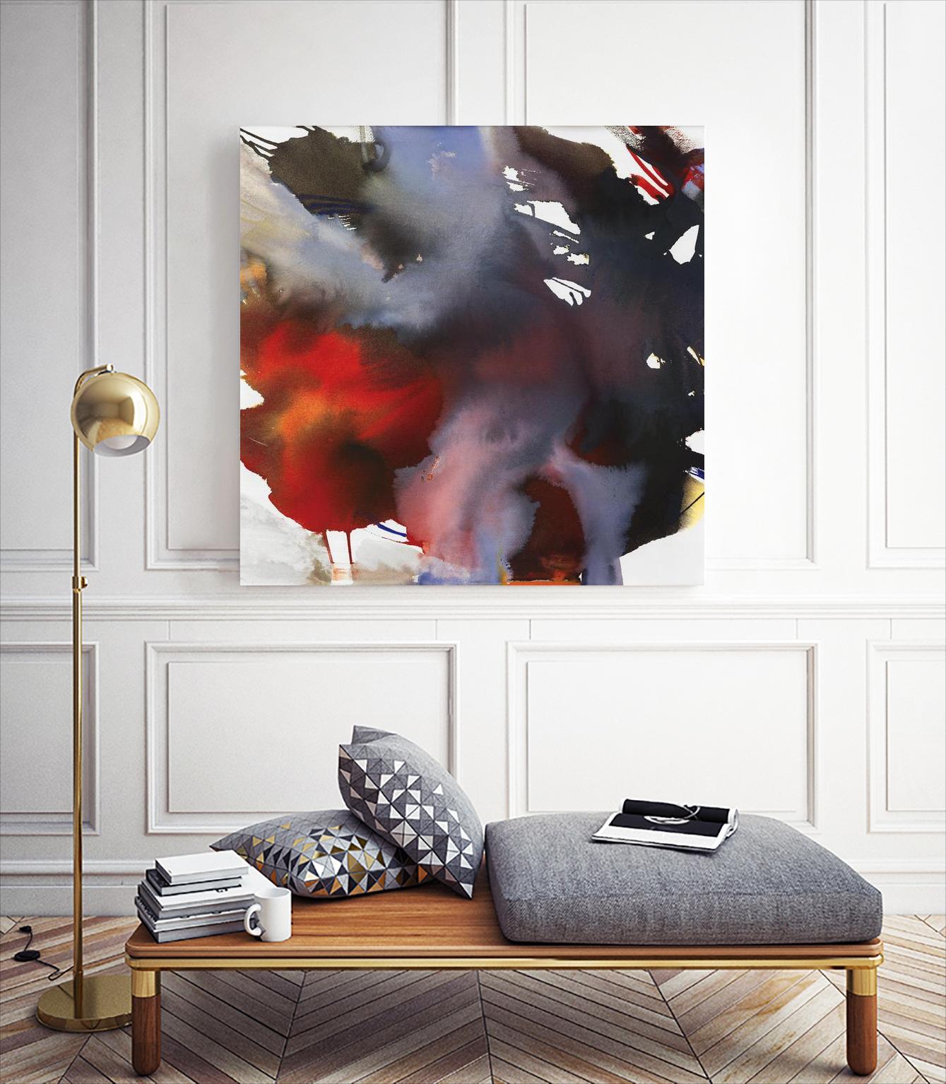 Spring Awakening by Bianka Guna on GIANT ART - red abstract