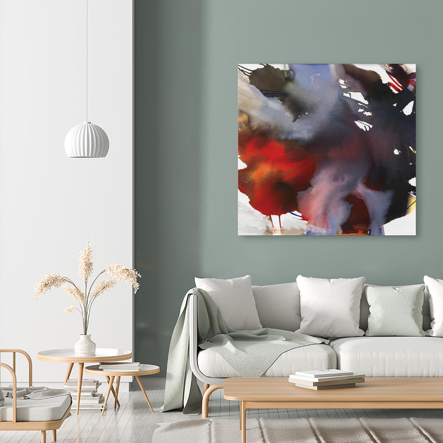 Spring Awakening by Bianka Guna on GIANT ART - red abstract