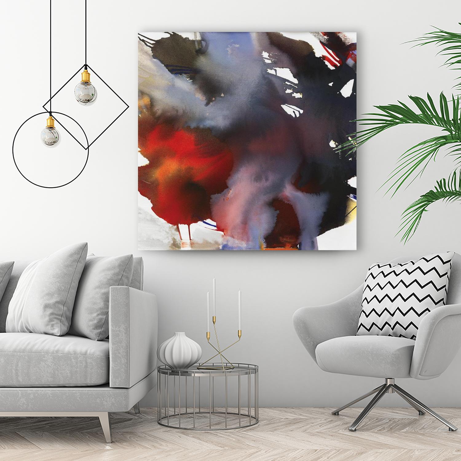 Spring Awakening by Bianka Guna on GIANT ART - red abstract