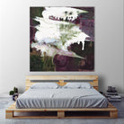 Departures by Bianka Guna on GIANT ART - purple abstract