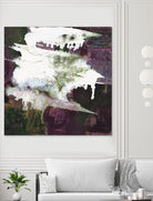 Departures by Bianka Guna on GIANT ART - purple abstract