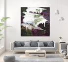 Departures by Bianka Guna on GIANT ART - purple abstract