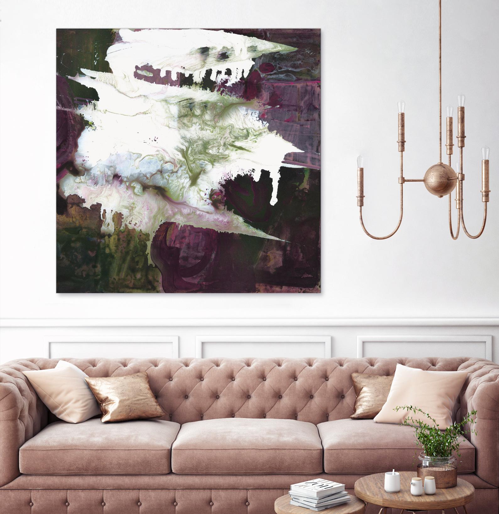 Departures by Bianka Guna on GIANT ART - purple abstract