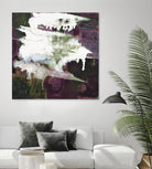 Departures by Bianka Guna on GIANT ART - purple abstract