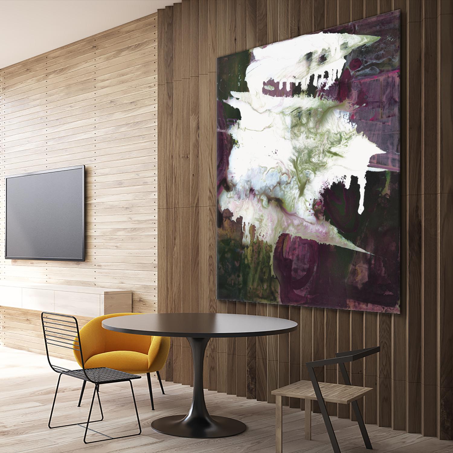 Departures by Bianka Guna on GIANT ART - purple abstract